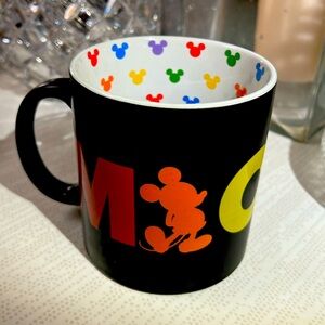 Disney Mickey Rainbow Heads Mug 24 oz